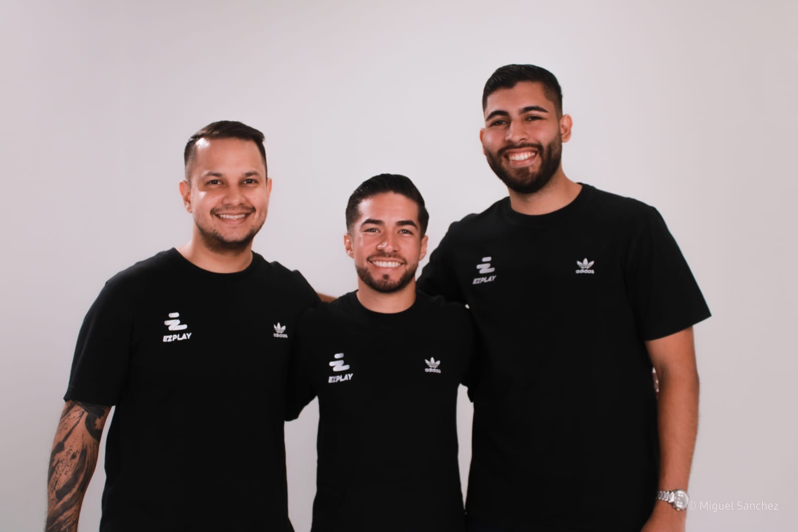 Fundadores de EZ Play — Erwing, Roberto y Richard
